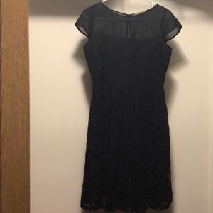Navy blue party dress